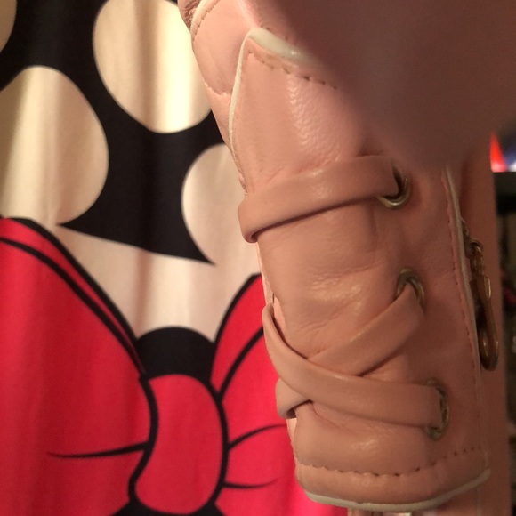 🎀🎀🎀 PLAYBOY RHINESTONE LEATHER JACKET 🎀🎀🎀 - Picture 9 of 10